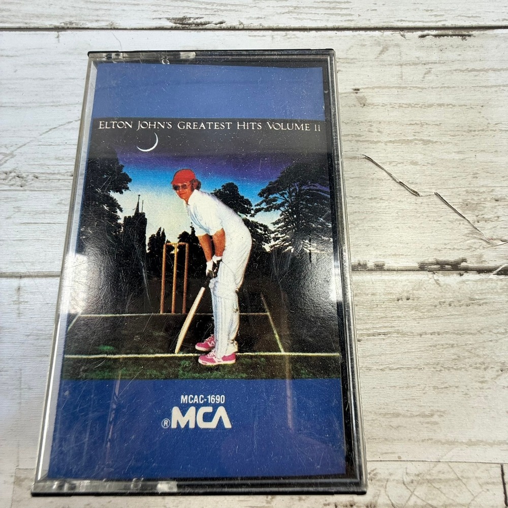 Elton‎ John Greatest Hits Volume II Cassette Tape Vintage Rock